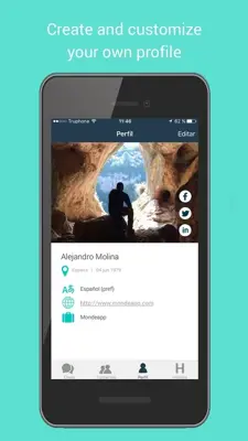 mondeapp android App screenshot 2